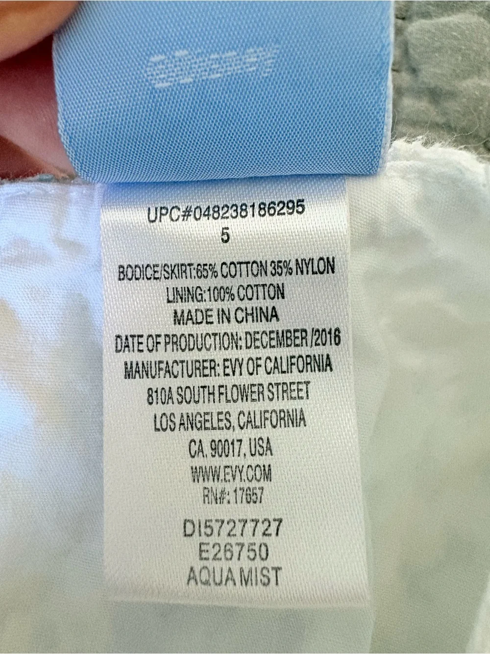 Disney Frozen Elsa Light Blue Lace Dress
